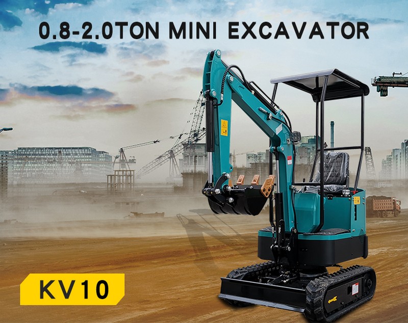 kv10 1ton mini excavator 7a