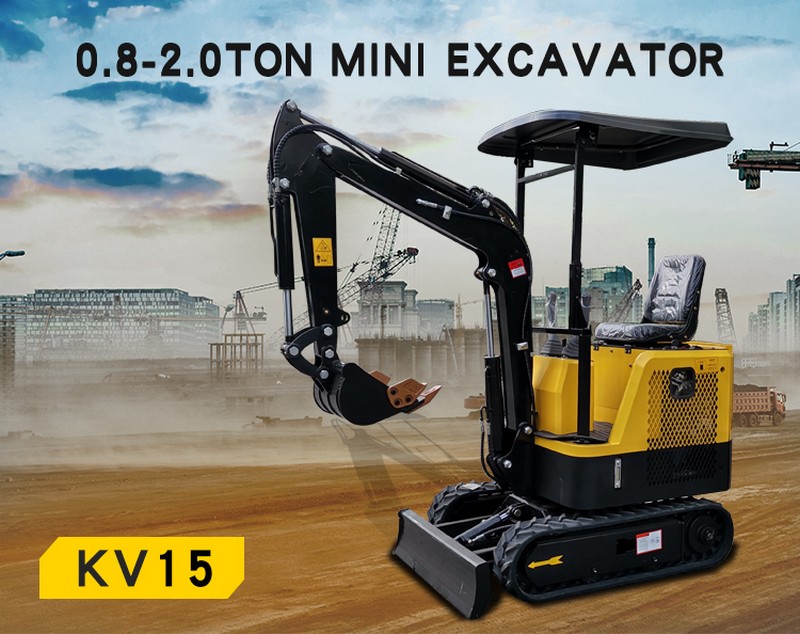 kv15 mini excavator 9a