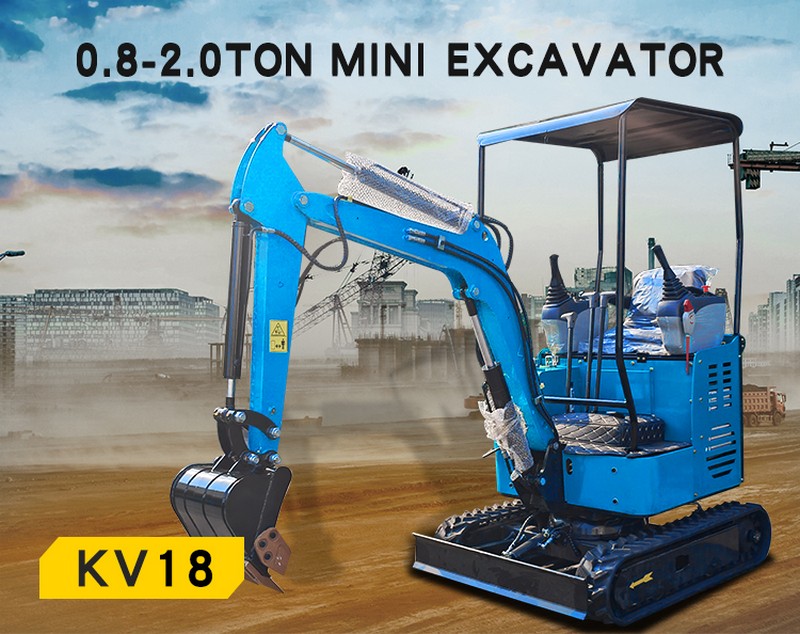 kv18 mini excavator 9a