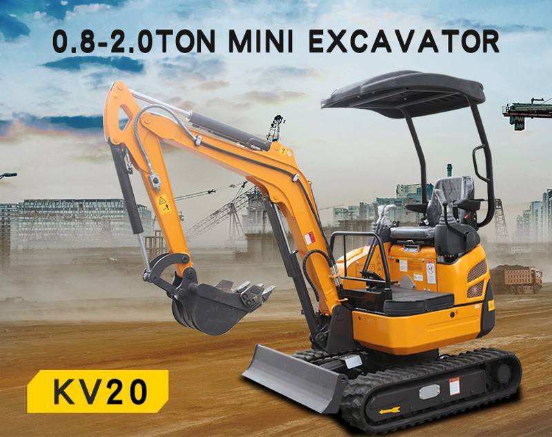 kv20 mini excavator 6