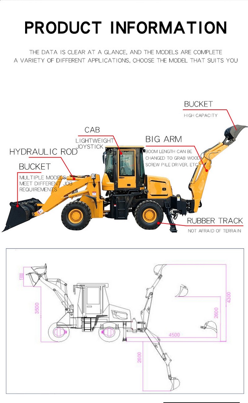 kv80 backhoe loader 7